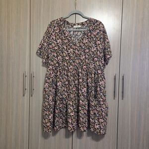 Floral Print Spring Dress